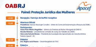 Últimos dias para se inscrever no evento da APACEF e OABRJ: A Proteção Jurídica das Mulheres